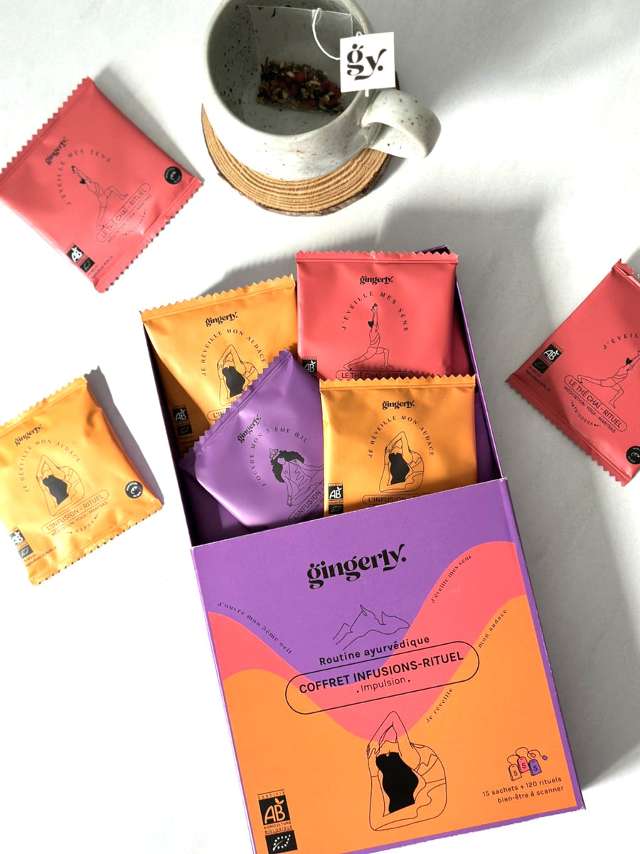 Coffret Cadeau Tisanes bio ROUTINE IMPULSION