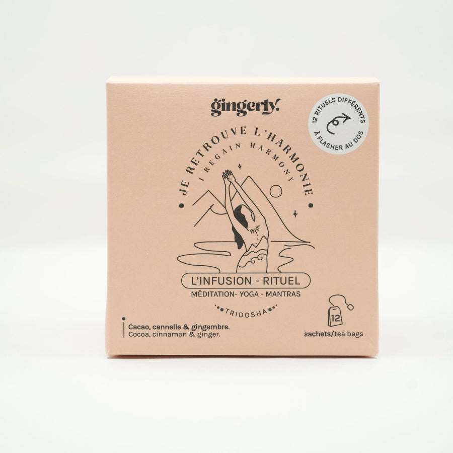 Infusion bio réconfortante HARMONIE, SACHETS