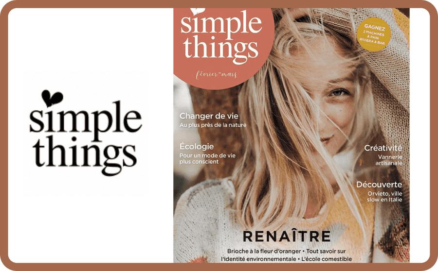 Le Simple Things continue de parler de nos produits !