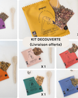 Discovery kit: 7 organic ritual infusions (free delivery in France)