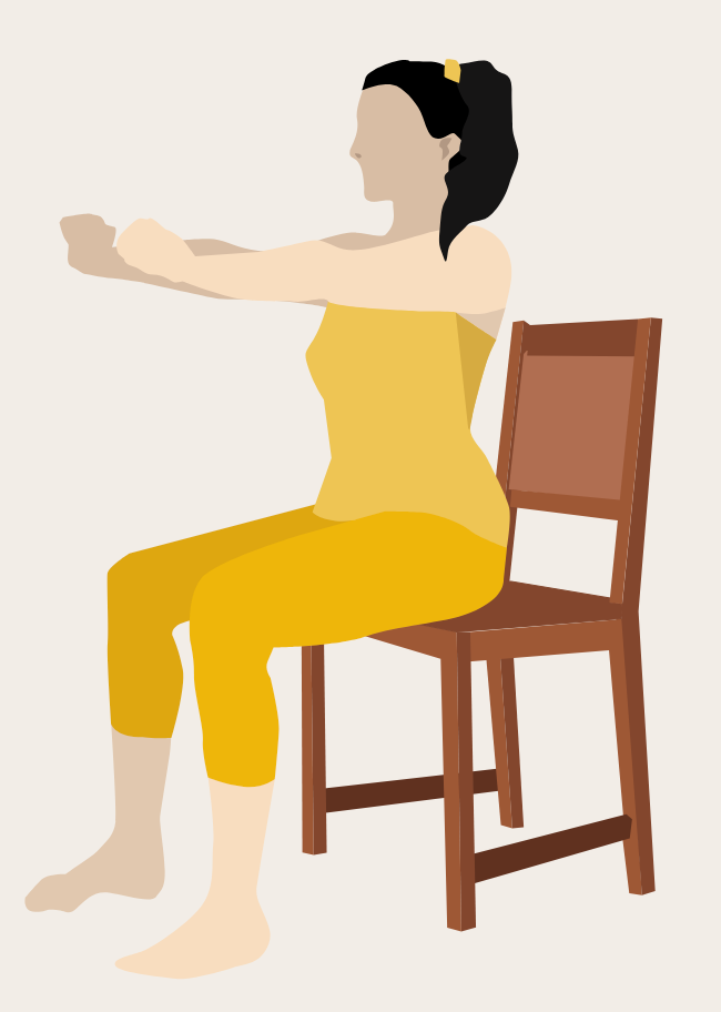 Illustration of the posture