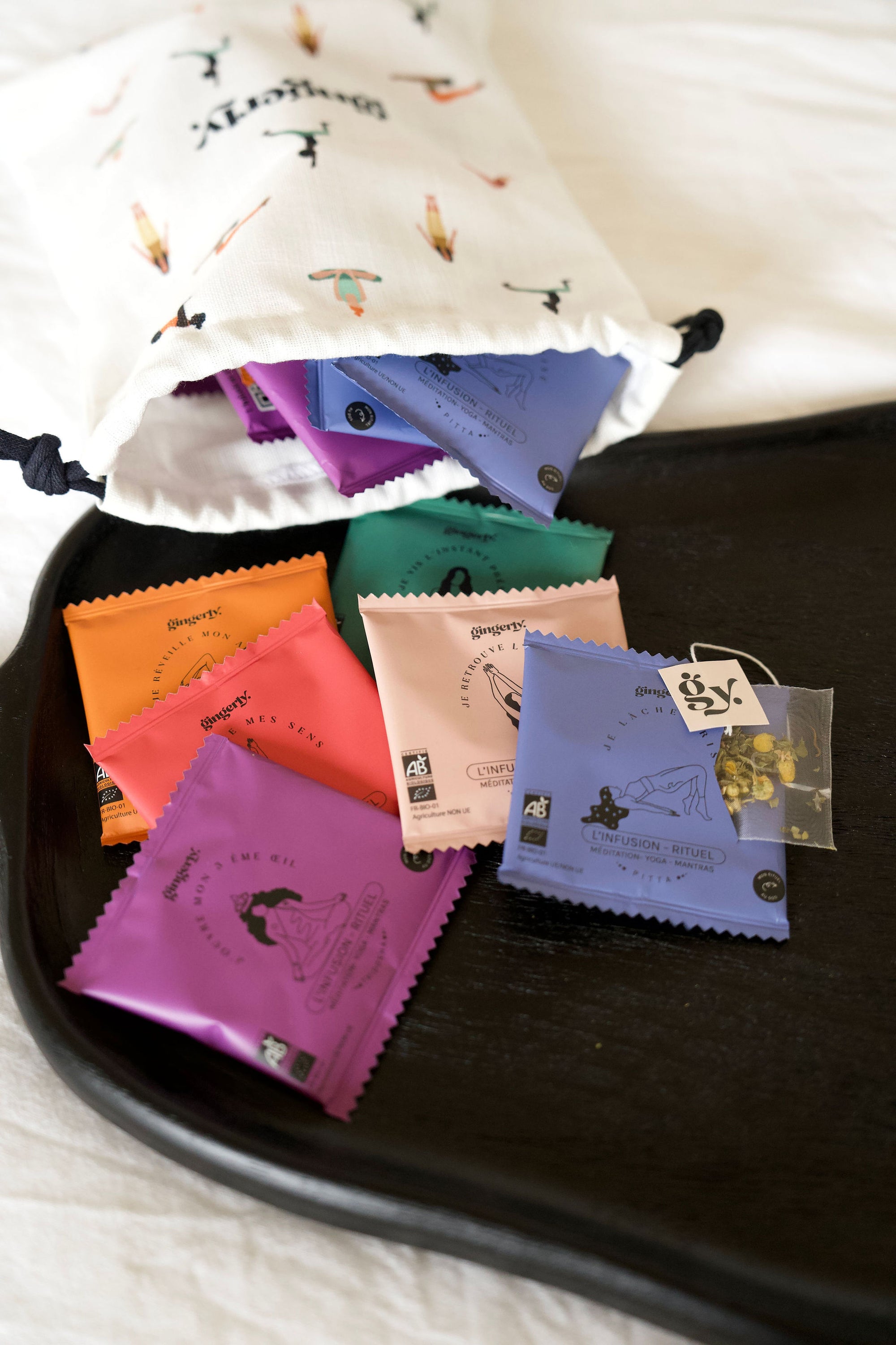Pochon cadeau 30 sachets (5 sachets de nos 6 recettes)